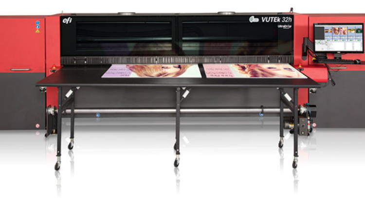 Analog-to-digital transformation pays off for Michigan signage provider with EFI’s new VUTEk 32h LED inkjet printer.