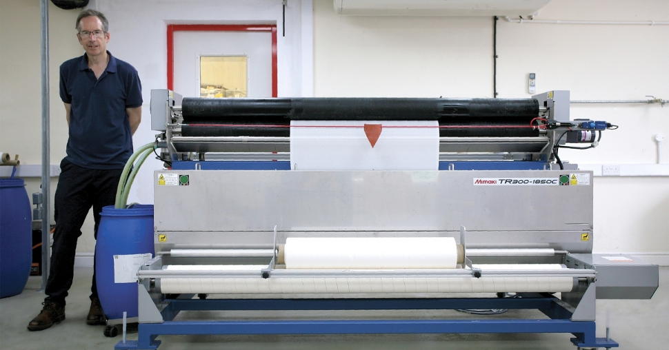 : Countryside Art utilises a fleet of Mimaki Tx300P textile printers to produce its range of bespoke giftware.