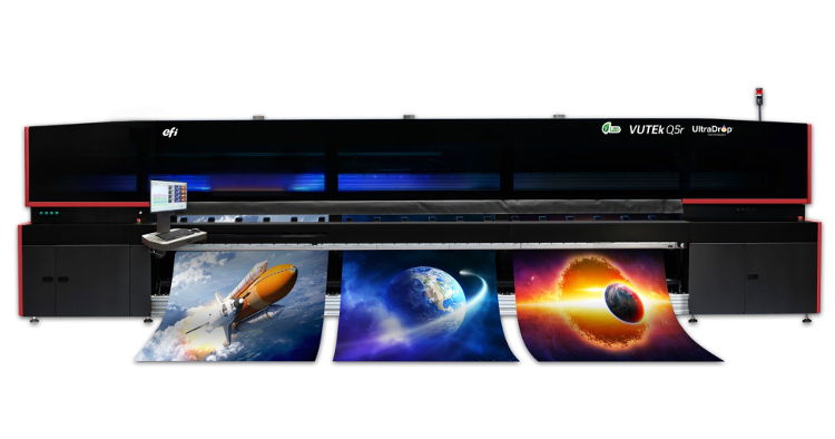 New EFI VUTEk Q3r and Q5r roll-to-roll printers help customers achieve superior print quality with higher productivity and efficiency.