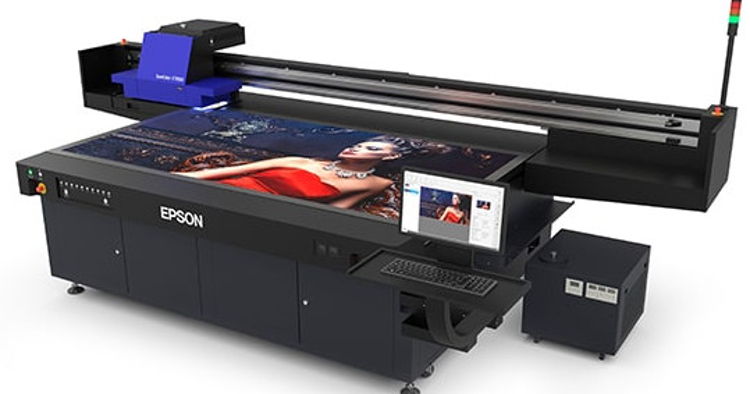New SureColor V7000 10-Color UV Flatbed Printer Delivers High Image Quality, Productivity and Convenience in a Cost-Effective Solution to Help Printers Expand Business Offerings.