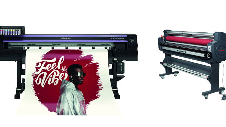 Free laminator and 3-year warranty with the new Mimaki JV300plus and CJV300plus.