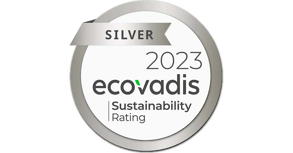 LexJet earns Silver Medal from EcoVadis for Sustainability Performance.