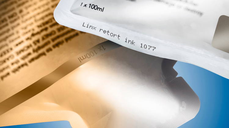 New ink added to LINX range to meet increasing customer demands for retort applications.