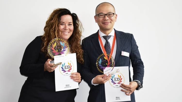 Mimaki recognised with two prestigious EDP Awards at FESPA 2018.
