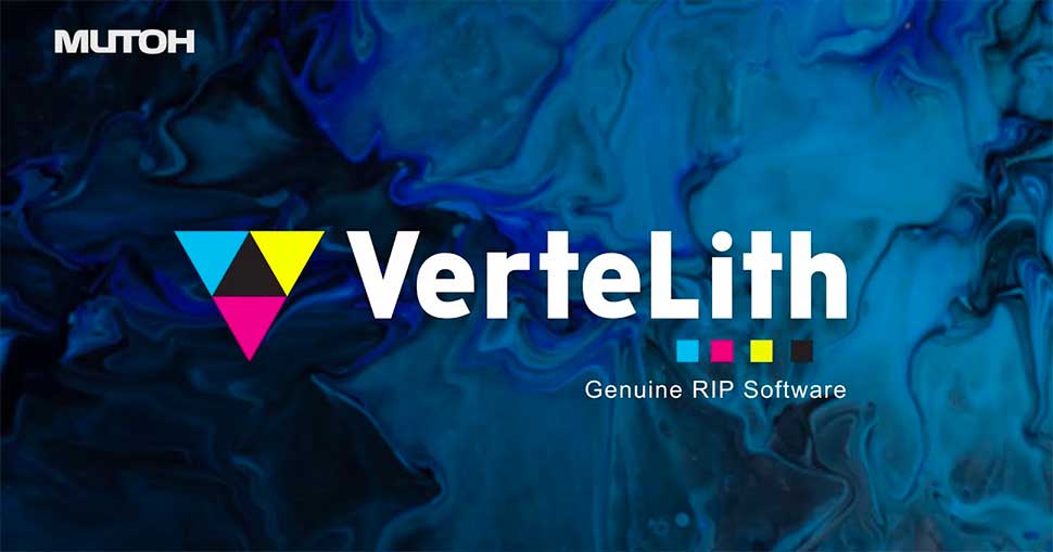 VerteLith includes advanced functions such as MUTOH Clear Tone, an original half-tone technology that achieves brilliant image quality and smoothness.