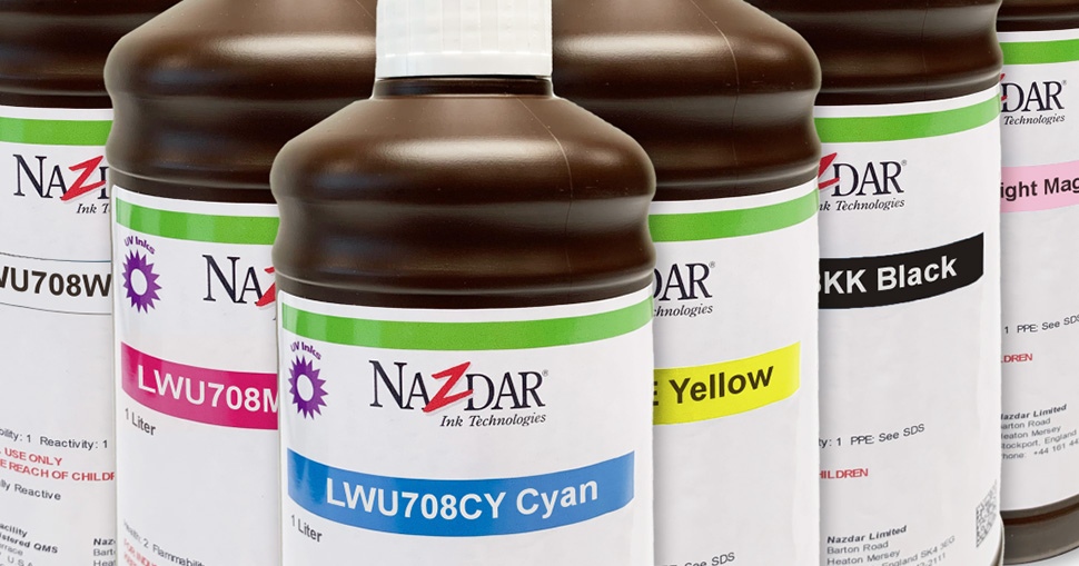 New Nazdar 708 Series of plug-and-play inks now available from QPS.