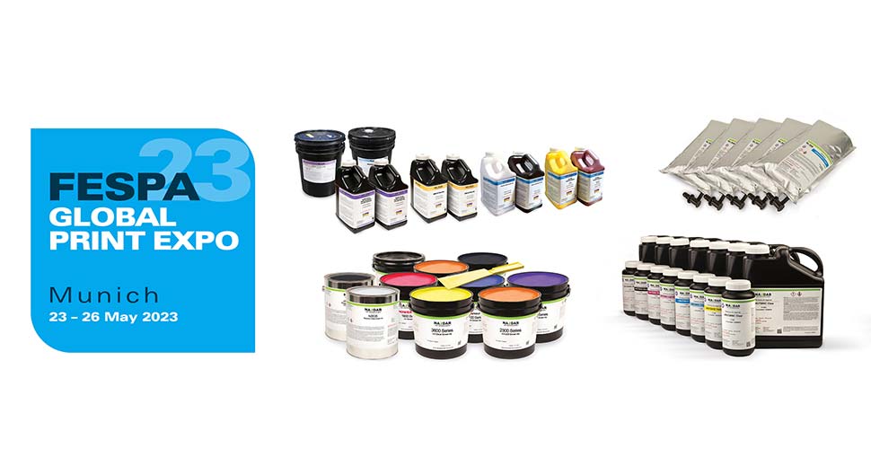 Nazdar to showcase leading ink products at FESPA Global Print Expo 2023.