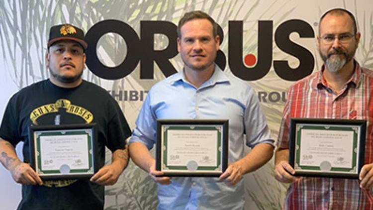 Orbus Las Vegas expands to 93,000 sq ft of operating space & achieves Lean Six Sigma Green Belt status.