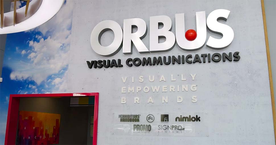 Orbus Exhibit & Display Group changes name to Orbus Visual Communications.