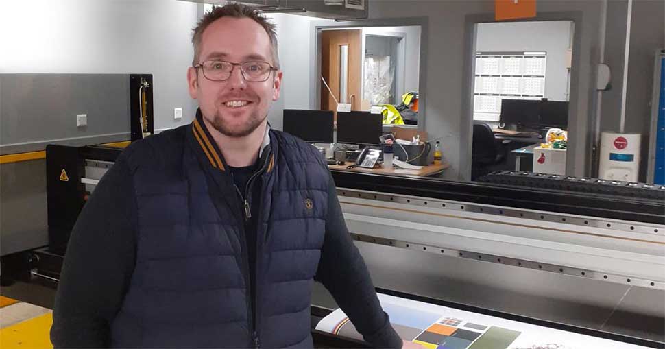 Paul Hilton bolsters Ricoh’s wide-format print team with his technical expertise.