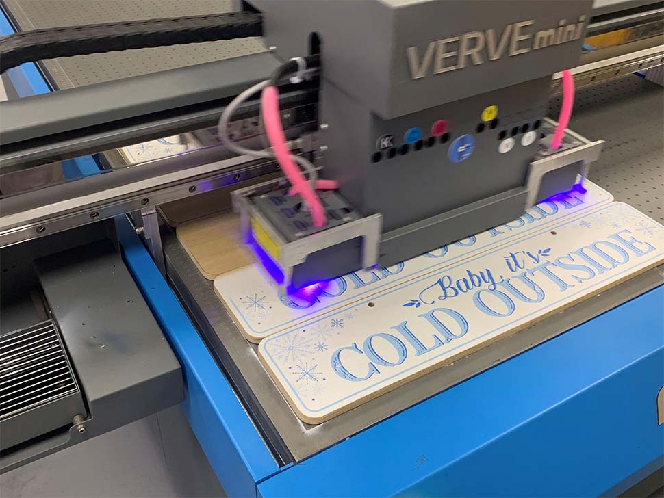 ColorJet Verve Mini UV LED Printer