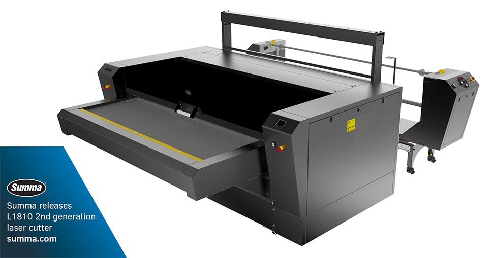 The L1810 2nd generation laser cutter combines industrial design with an excellent laser source, optimal power control, an efficient feeding system and an improved scanning system.