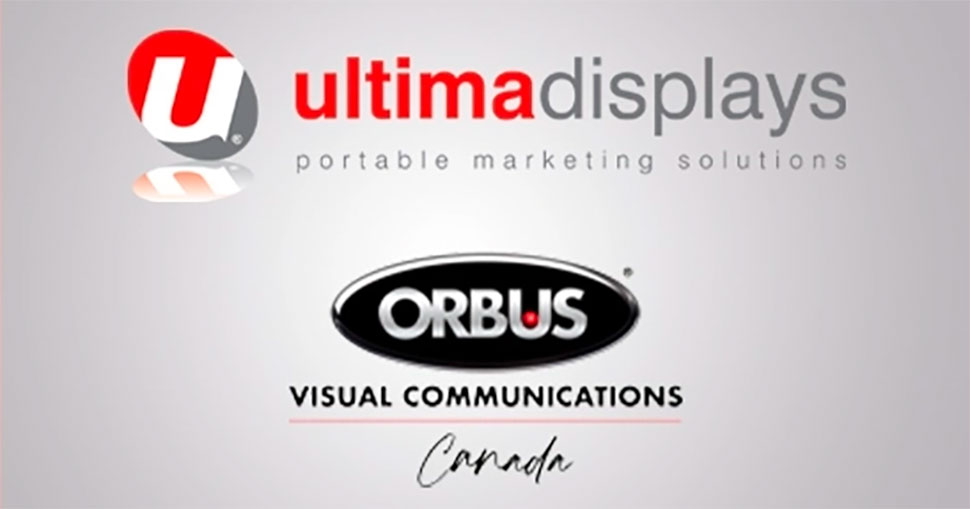 Orbus Visual Communications announces rebrand of Ultima Displays Canada to Orbus Visual Communications Canada.