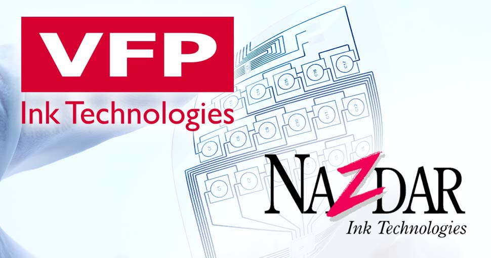Nazdar Ink Technologies to manufacture VFP Ink Technologies electronic inks for US Market.