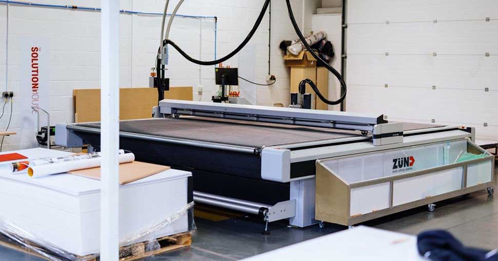 The Solution House increase their cutting capacity with a second Zund Cutter.