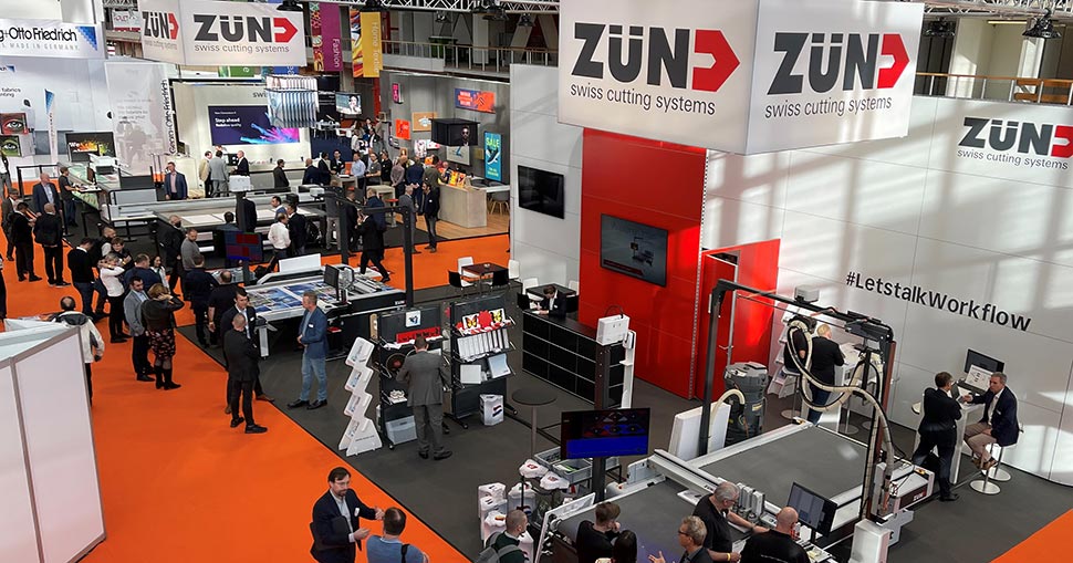 Zünd at Fespa 2022 – Smart solutions help optimize production.