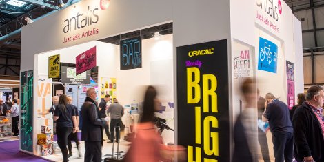 Antalis stand, Sign & Digital UK 2015