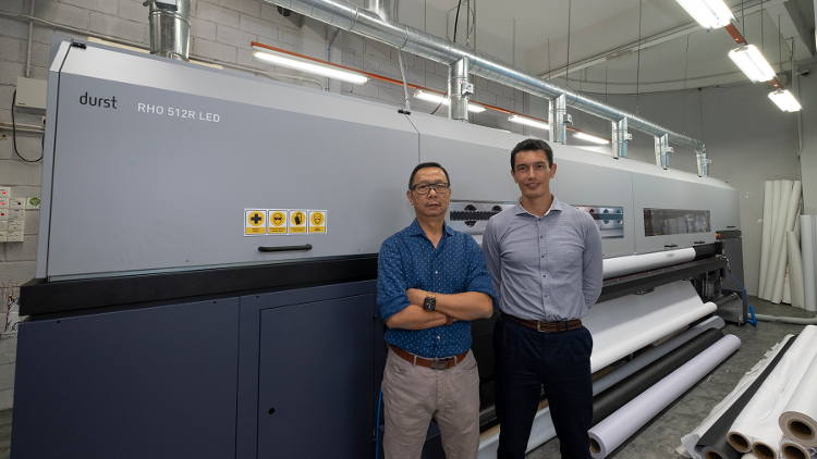 J&A Imaging Station Sdn Bhd is first customer in Asia to invest in Durst Rho 512R LED production printer.