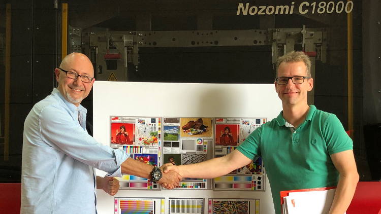 EFI Nozomi C18000 is 1st Single-Pass Digital Corrugated Printer to Achieve  Fogra Certification.