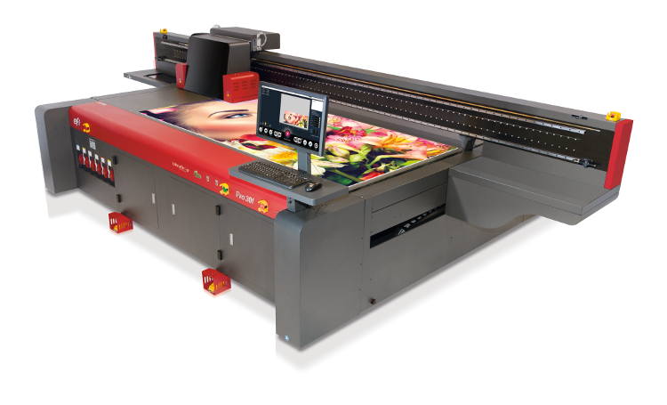 EFI Pro 30f printers change the game for AJJ Enterprises’ Cornhole board business.