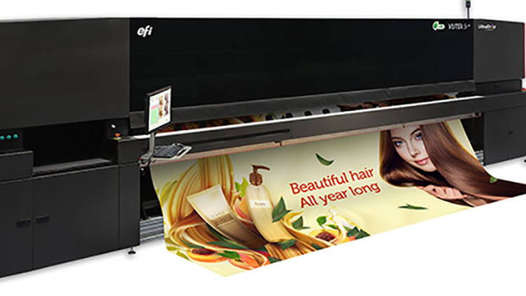 EFI reaches 300-printer milestone in roll-to-roll LED inkjet innovation with MMT’s VUTEk printer purchase.