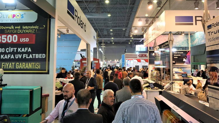 FESPA Eurasia 2018, the region’s leading event for screen, textile and digital wide format, returns to Istanbul, Turkey from 6 to 9 December 2018.