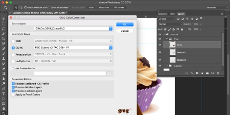 GMG OpenColor 2.0.4 offers separation profiles for use in GMG ColorServer, Adobe Photoshop and packaging editors.