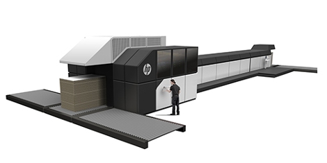 HP PageWide C500 Press with Operator