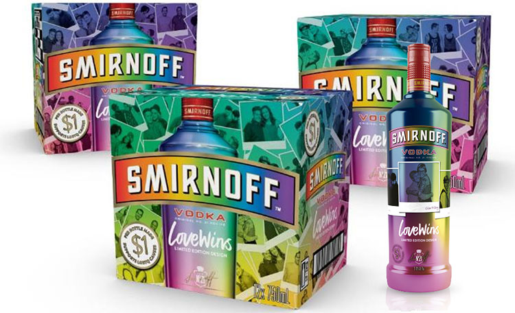 hp smirnoff packaging