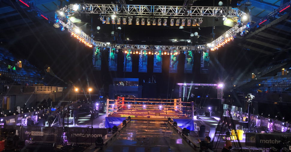 JETRIX LXiR320 prints ringside graphics for Anthony Joshua fight and other leading events.