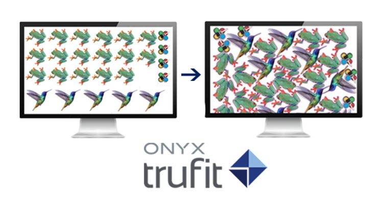 Print Service Providers optimize media usage with ONYX TruFit.