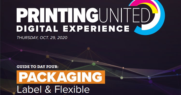 The PRINTING United Digital Experience continues on October 29 highlighting the latest in Packaging Technology.