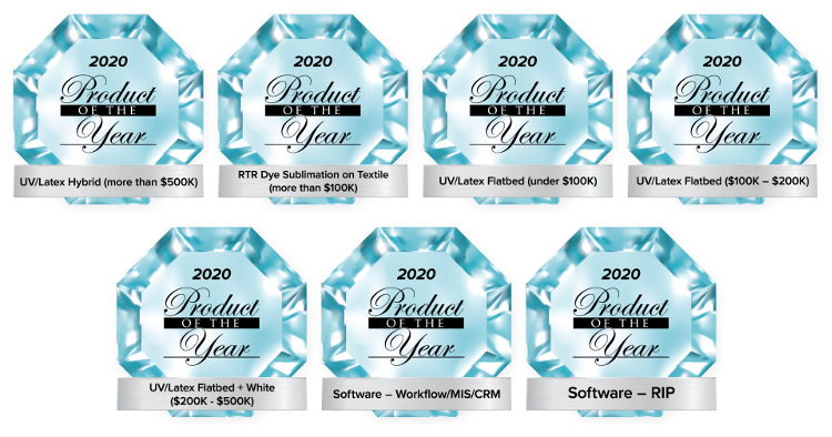 Durst Group wins 7 Product of the Year Awards.