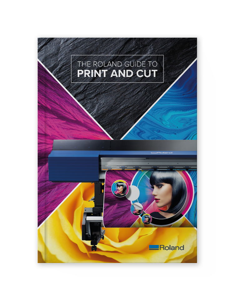 Roland DG Print and Cut guide Cover Image