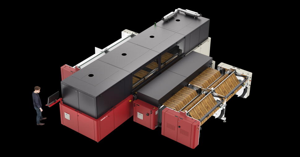 Slotex expands offering with Agfa’s water-based InterioJet printer for laminate surfaces.