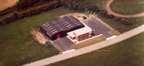 Stanford Marsh offices aerial view LFR