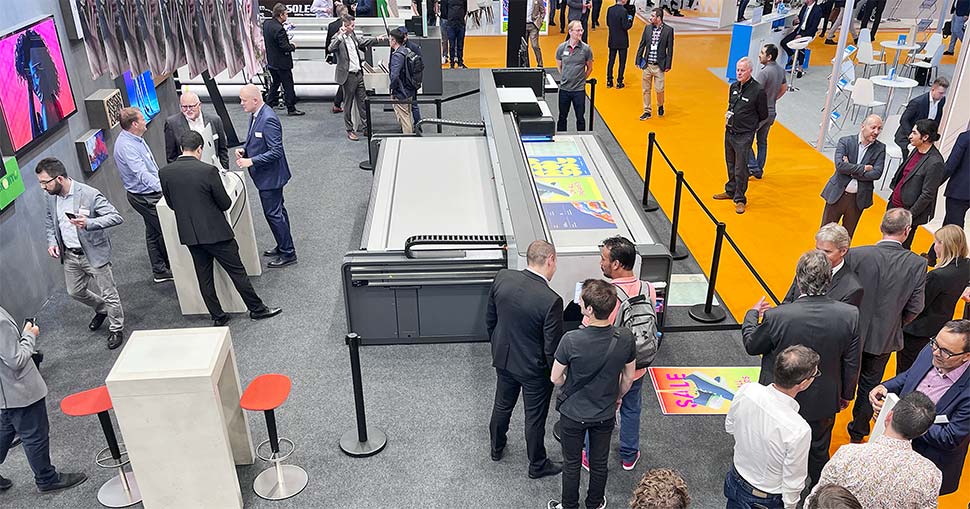 swissQprint will be present on booth C6415 at Printing United on October 19–21, 2022. The Swiss manufacturer is to exhibit new developments in high-quality UV flatbed and roll to roll printing.