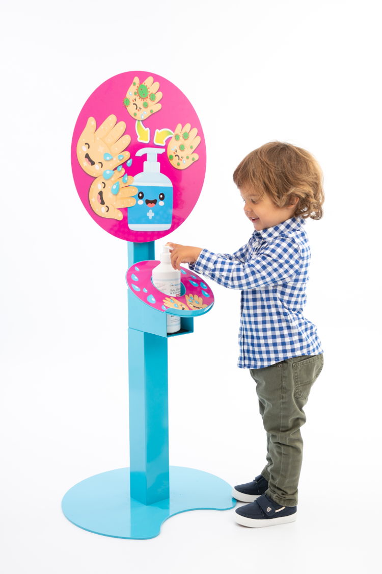 Ultima Displays Kiddie Sanitiser unit 3225