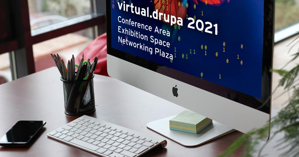 virtual drupa More than 2,700 minutes of concentrated know-how and knowledge transfer in the Conference Area.