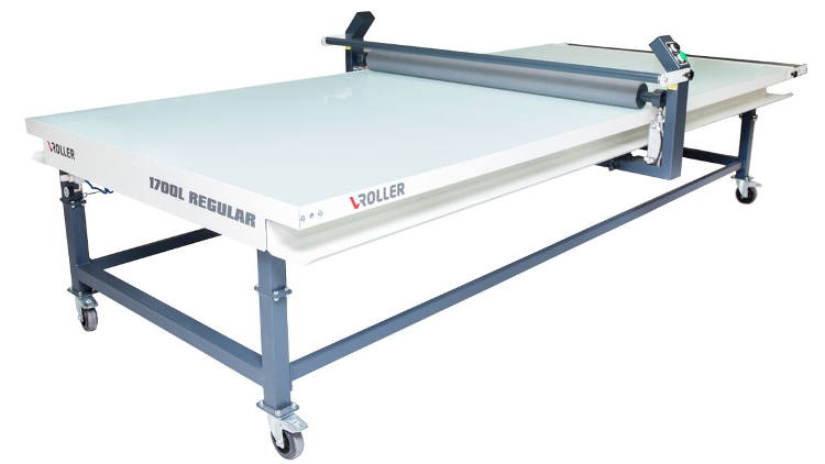 Vroller Flatbed Laminator.