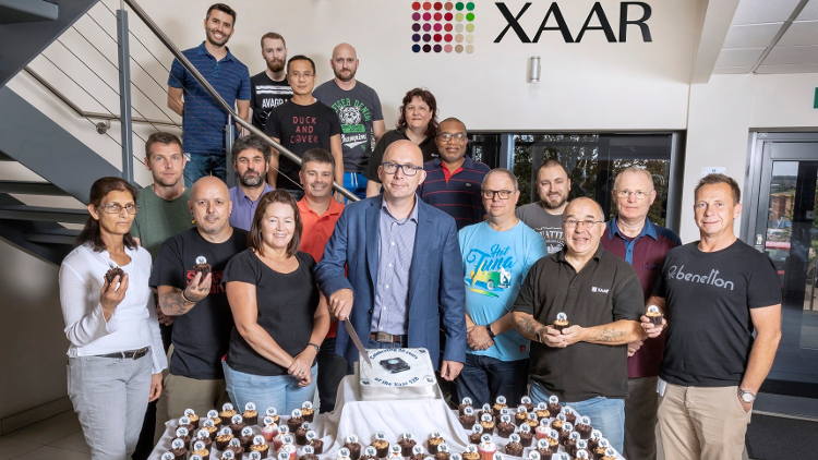 XAAR Celebrates 20 years of the XAAR 128 inkjet printhead.