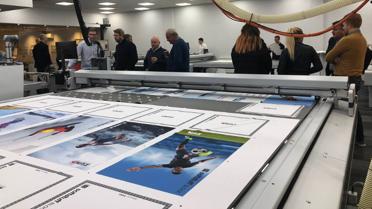 Companies from a wide variety of sectors - including graphics, packaging, textiles and aerospace - recently attended the Open House.
