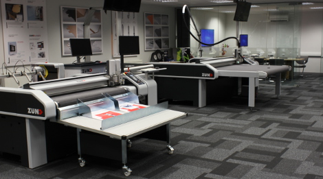 Zund UK demo centre LFR